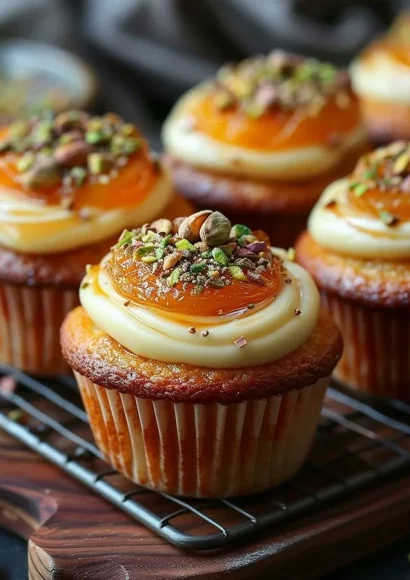 Delicious apricot and pistachio truffles garnished on a plate
