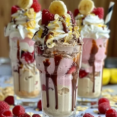 Thumbnail for Banana Split Milkshakes