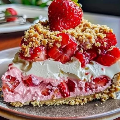Thumbnail for Berrylicious Strawberry Crunch Cheesecake