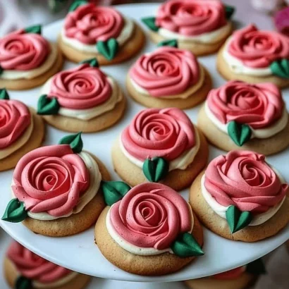 Thumbnail for Butter Cookies with Buttercream Roses