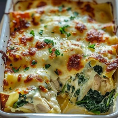 Thumbnail for Chicken and Spinach Casserole