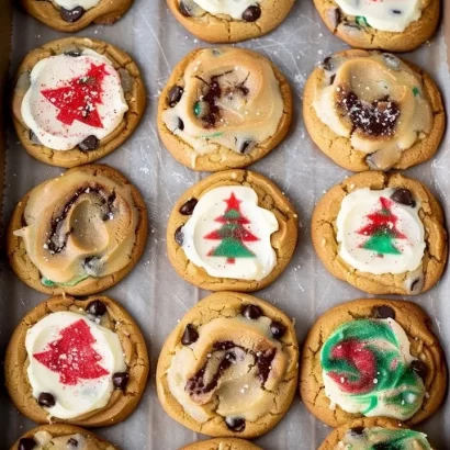 Thumbnail for Christmas Chocolate Chip Sugar Cookies