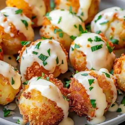 Thumbnail for Crispy Potato Cheese Balls