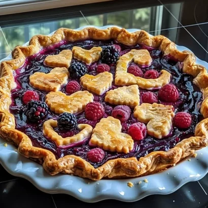 Thumbnail for Heart-Shaped Berry Pie