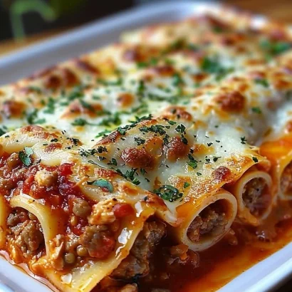 Thumbnail for Lasagna Roll-Ups with Sausage