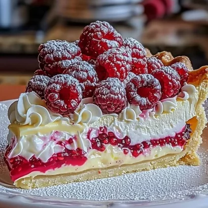 Thumbnail for Lemon Raspberry Layered Pie