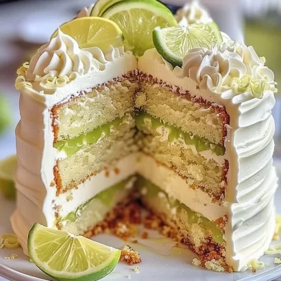 Thumbnail for Lime Pie Layer Cake