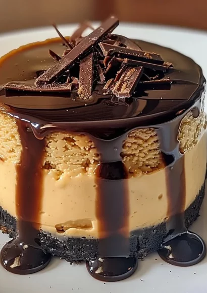 Delicious mini espresso cheesecake desserts served on a platter