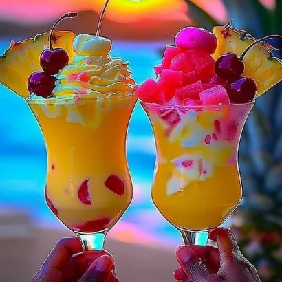 Thumbnail for Rainbow Sherbet Piña Colada