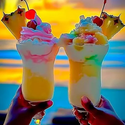 Thumbnail for Rainbow Sherbet Piña Colada