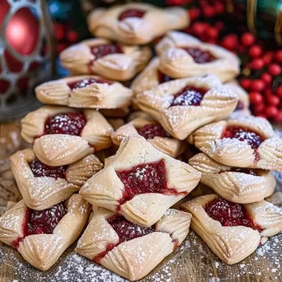 Thumbnail for Raspberry Bow Tie Cookies