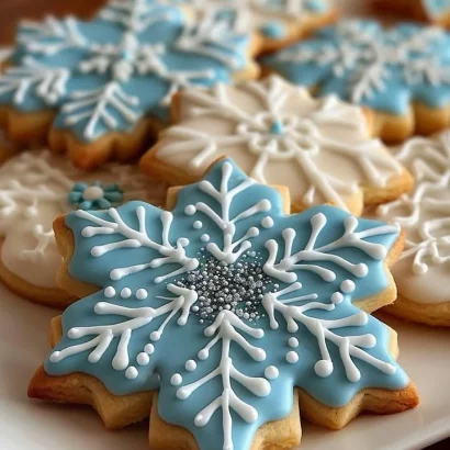 Thumbnail for Snowflake Sugar Cookies