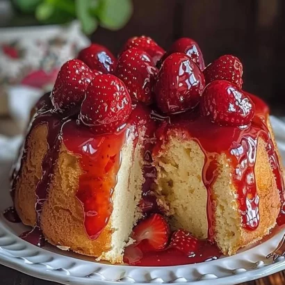 Thumbnail for Strawberry Cheesecake Pound Cake